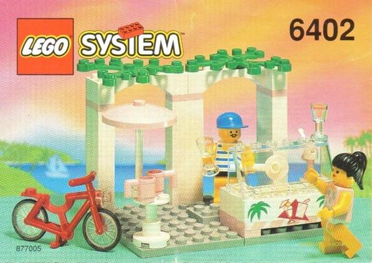 LEGO® Seasonal 6402i - Sidewalk Cafe összerakási útmutató
