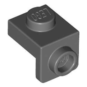 Sötét-kékesszürke 1x1 Módosított Lapos Elem