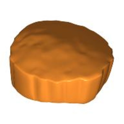 LEGO® Alkatrészek (Pick a Brick) 6421684 - Narancsszínű Minifigura Haj