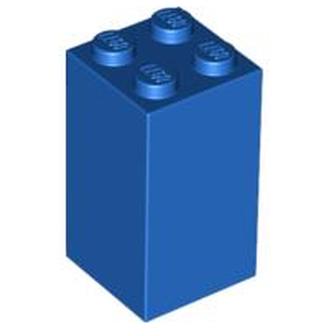 LEGO® Alkatrészek (Pick a Brick) 6425989 - Kék 2x2x3 Elem