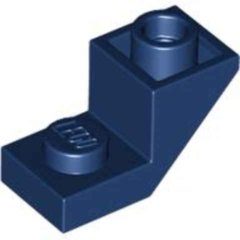 LEGO® Alkatrészek (Pick a Brick) 6470262 - Sötét kék 1x 2 fordított lejtő 