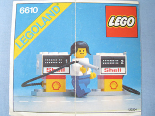 LEGO® Seasonal 6610i - Gas Pump építési útmutató