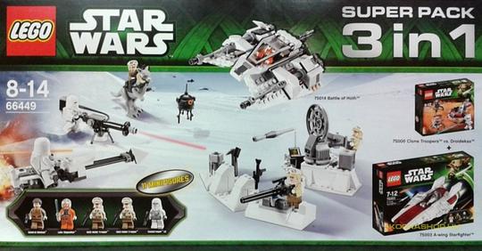 LEGO® Star Wars™ 66449 - 3 az 1-ben Star Wars Gyűjtőkészlet