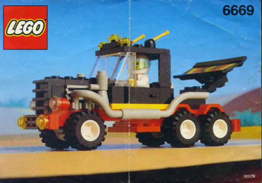 LEGO® Seasonal 6669i - Diesel Daredevil építési útmutató