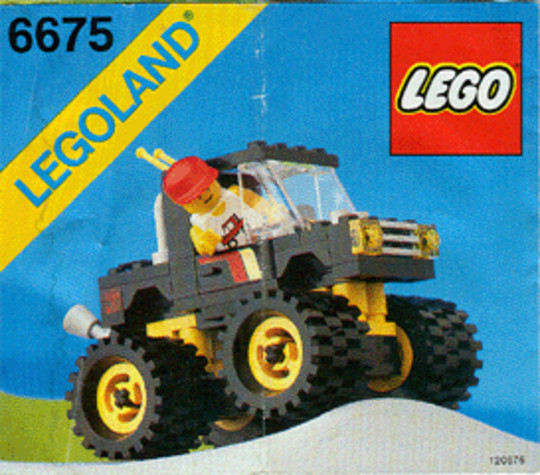 LEGO® Seasonal 6675i - Road & Trail 4x4 építési útmutató