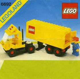 Sárga LEGO Kamion - Használt