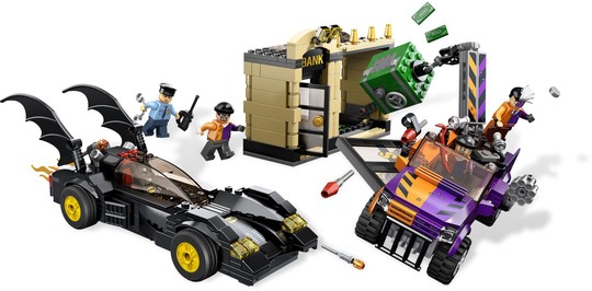 LEGO® Super Heroes 6864 - Batmobil és Kétarcú versenyben
