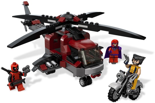 LEGO® Super Heroes 6866 - Wolverine™ motoros leszámolása