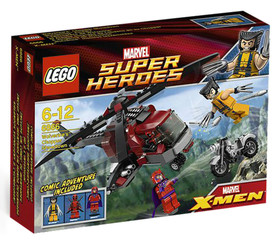 LEGO® Super Heroes 6866 - Wolverine™ motoros leszámolása