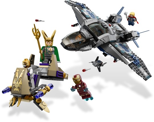 LEGO® Super Heroes 6869 - Quinjet légicsata