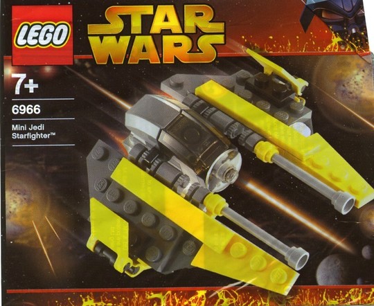 LEGO® Star Wars™ gyűjtői készletek 6966 - Jedi Starfighter - Polybag