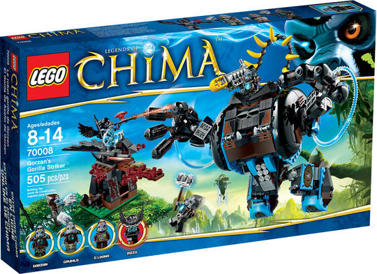 LEGO® Chima 70008 - Gorzan csatagorillája