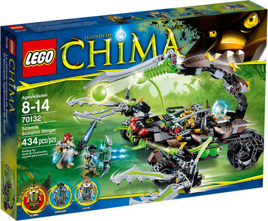 LEGO® Chima 70132 - Scorm skorpiófullánkja