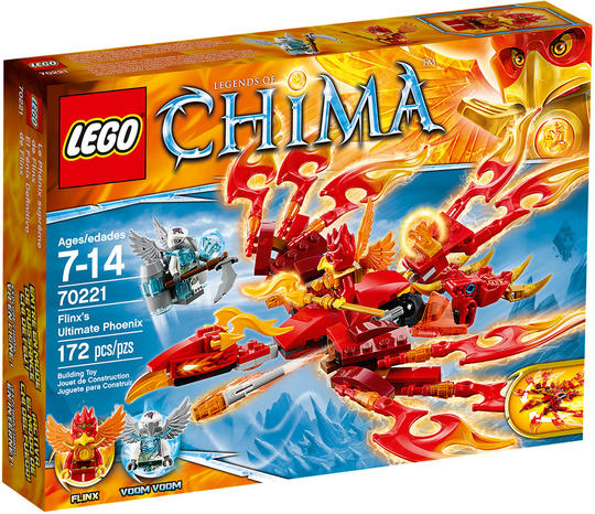 LEGO® Chima 70221 - Flinx csodálatos Főnixe