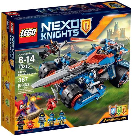 LEGO® NEXO KNIGHTS™ 70315 - Clay dübörgő pengéje