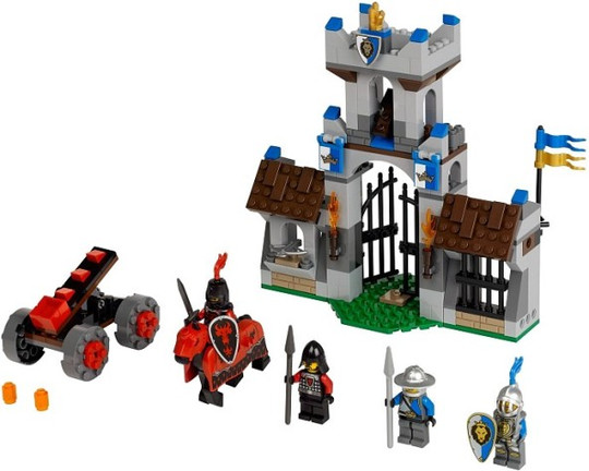 LEGO® Kastély, LEGO Vár (Kingdoms) 70402s - Támadás a kaputorony ellen- sérült