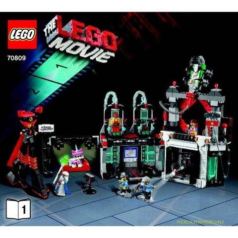 LEGO® Seasonal 70809-1 - Lord Biznisz rejtekhelye-összeépítési  útmutató