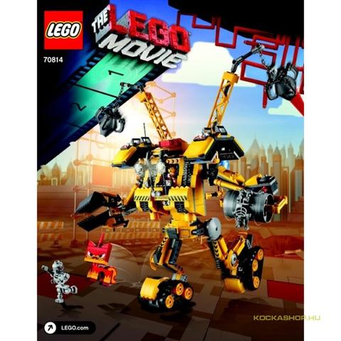 LEGO® Seasonal 70814-1 - Emmet építőrobotja-összeépítési  útmutató