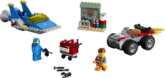 LEGO® Kaland - LEGO Movie 70821 - Emmet és Benny Építő és javító műhelye!