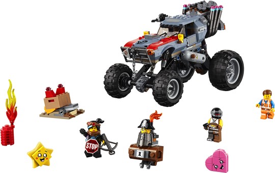 LEGO® Kaland - LEGO Movie 70829 - Emmet és Lucy menekülő homokfutója!