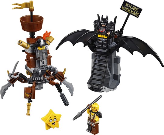 LEGO® Kaland - LEGO Movie 70836 - Harcra kész Batman™ és Fémszakáll