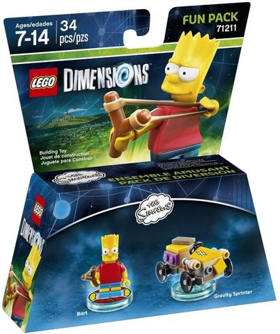 LEGO® Dimensions 71211 - Fun Pack - Bart Simpson - The Simpsons