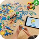 LEGO® Super Mario 71400 - Big Urchin tengerparti pálya kiegészítő szett