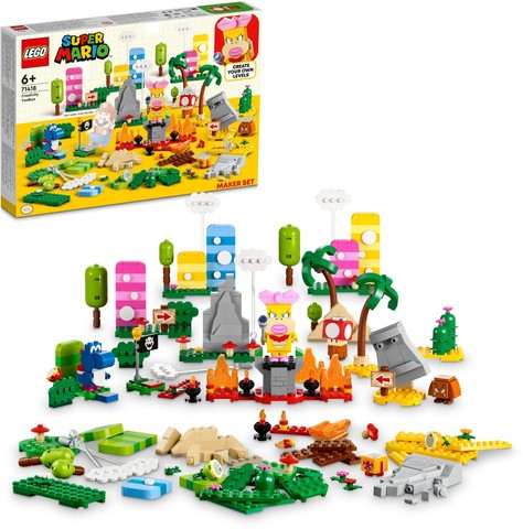 LEGO® Super Mario 71418 - Kreatív építés készítő szett