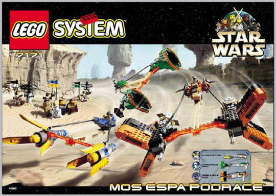 LEGO® Star Wars™ gyűjtői készletek 7171 - Mos Espa Podrace