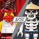 LEGO® NINJAGO® 71730 - Hősi harci készlet - Kai vs Skulkin