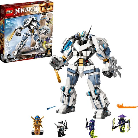 LEGO® NINJAGO® 71738 - Zane mechanikus Titánjának csatája