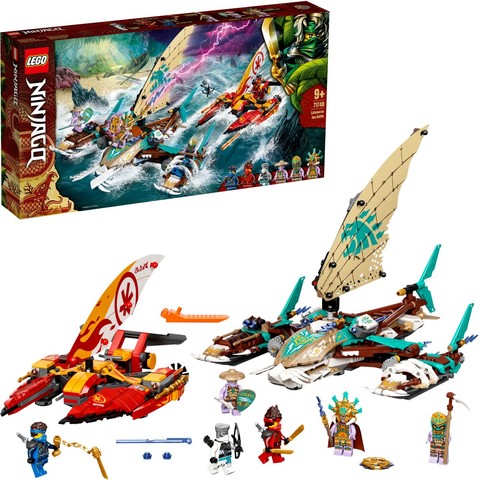 LEGO® NINJAGO® 71748 - Katamarán tengeri csata