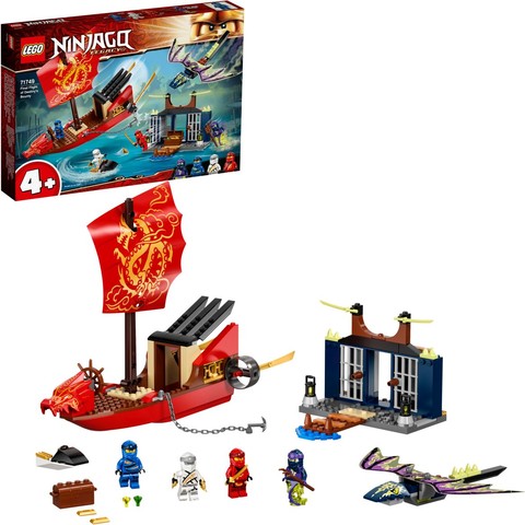 LEGO® NINJAGO® 71749 - A Sors Adománya utolsó repülése