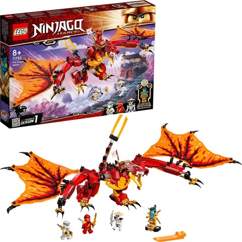 LEGO® NINJAGO® 71753 - Tűzsárkány támadás