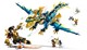 LEGO® NINJAGO® 71796 - Elemi sárkányok vs. A császárnő robotja