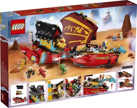 LEGO® NINJAGO® 71797 - A Sors Adománya - versenyfutás az idővel