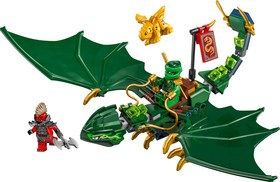 LEGO® NINJAGO® 71829 - Lloyd zöld, erdei sárkánya