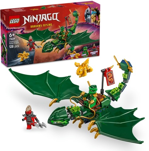 LEGO® NINJAGO® 71829 - Lloyd zöld, erdei sárkánya