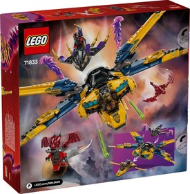 LEGO® NINJAGO® 71833 - Ras és Arin szuper viharrepülője