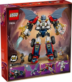 LEGO® NINJAGO® 71834 - Zane kombinálható ultra robotja