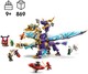 LEGO® NINJAGO® 71836 - A koncentráció rangos sárkánya