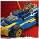 LEGO® NINJAGO® 71840 - Rogue és Drix versenyautós párbaja