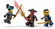 LEGO® NINJAGO® 71840 - Rogue és Drix versenyautós párbaja