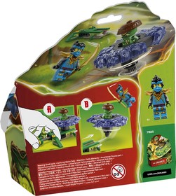 LEGO® NINJAGO® 71849 - Nya egy mutáns szörny pörgettyűje ellen