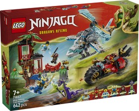 LEGO® NINJAGO® 71857 - Nindzsajárművek csatája a lombháznál