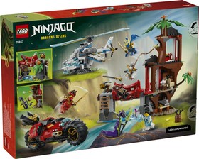 LEGO® NINJAGO® 71857 - Nindzsajárművek csatája a lombháznál