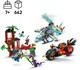 LEGO® NINJAGO® 71857 - Nindzsajárművek csatája a lombháznál