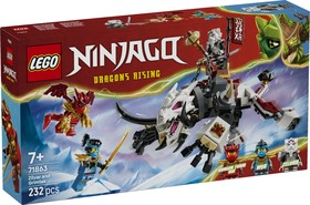 LEGO® NINJAGO® 71863 - Zilvar és Grimtak, a sárkányszörny