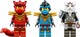 LEGO® NINJAGO® 71863 - Zilvar és Grimtak, a sárkányszörny