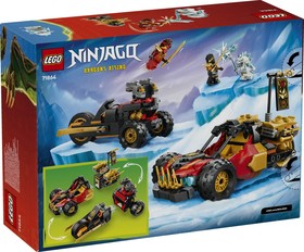 LEGO® NINJAGO® 71864 - Kai és Cole kombinálható járművei